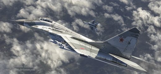An Outsider Above the Border – Russian Federation Mig 29 Chases UFO for 18 minutes with Audio!