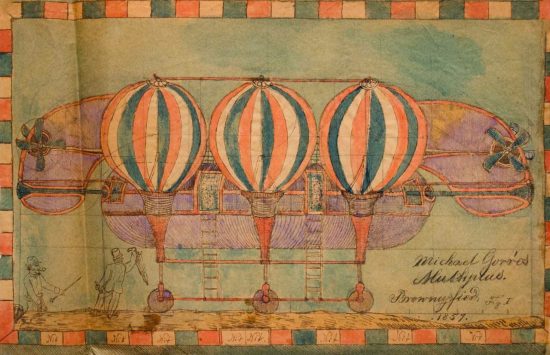 Mysterious Airships of California